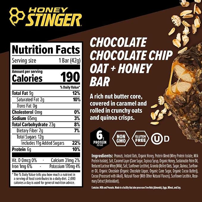 Oat + Honey Bar-Chocolate Chip