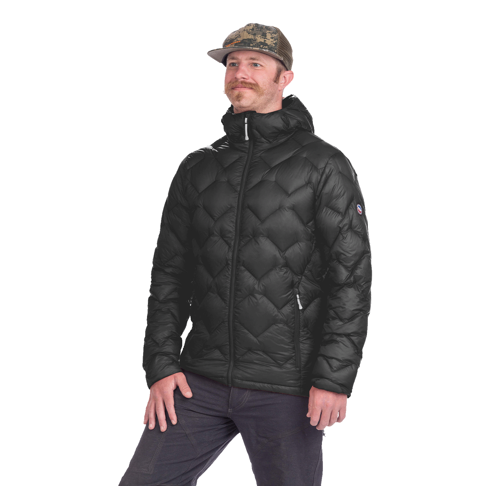 Men's Zetto Jacket Black Front