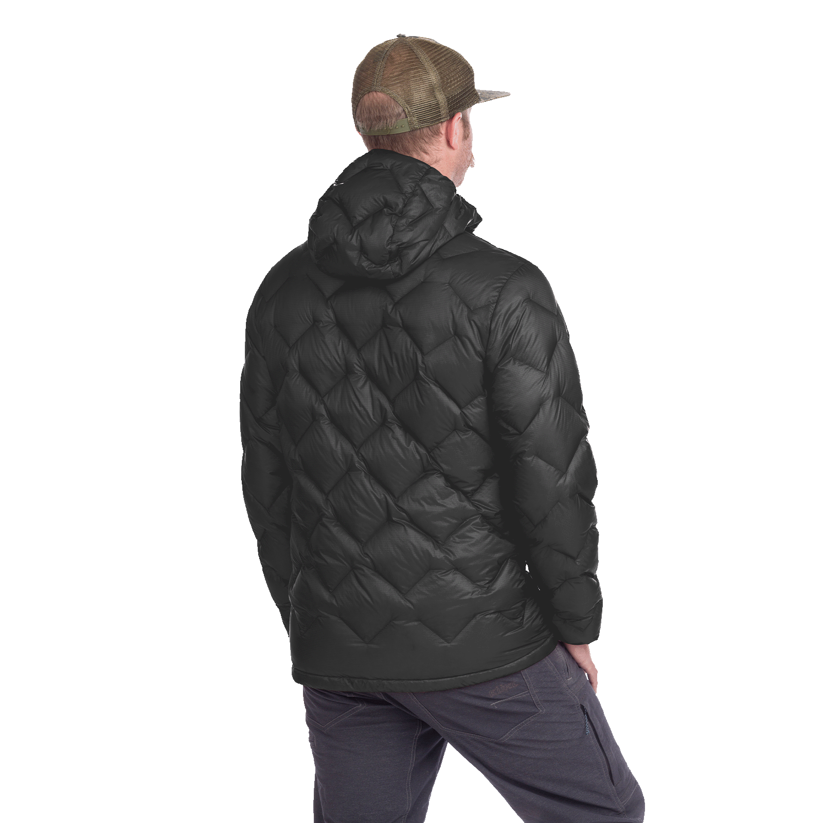 Men's Zetto Jacket Black Rear