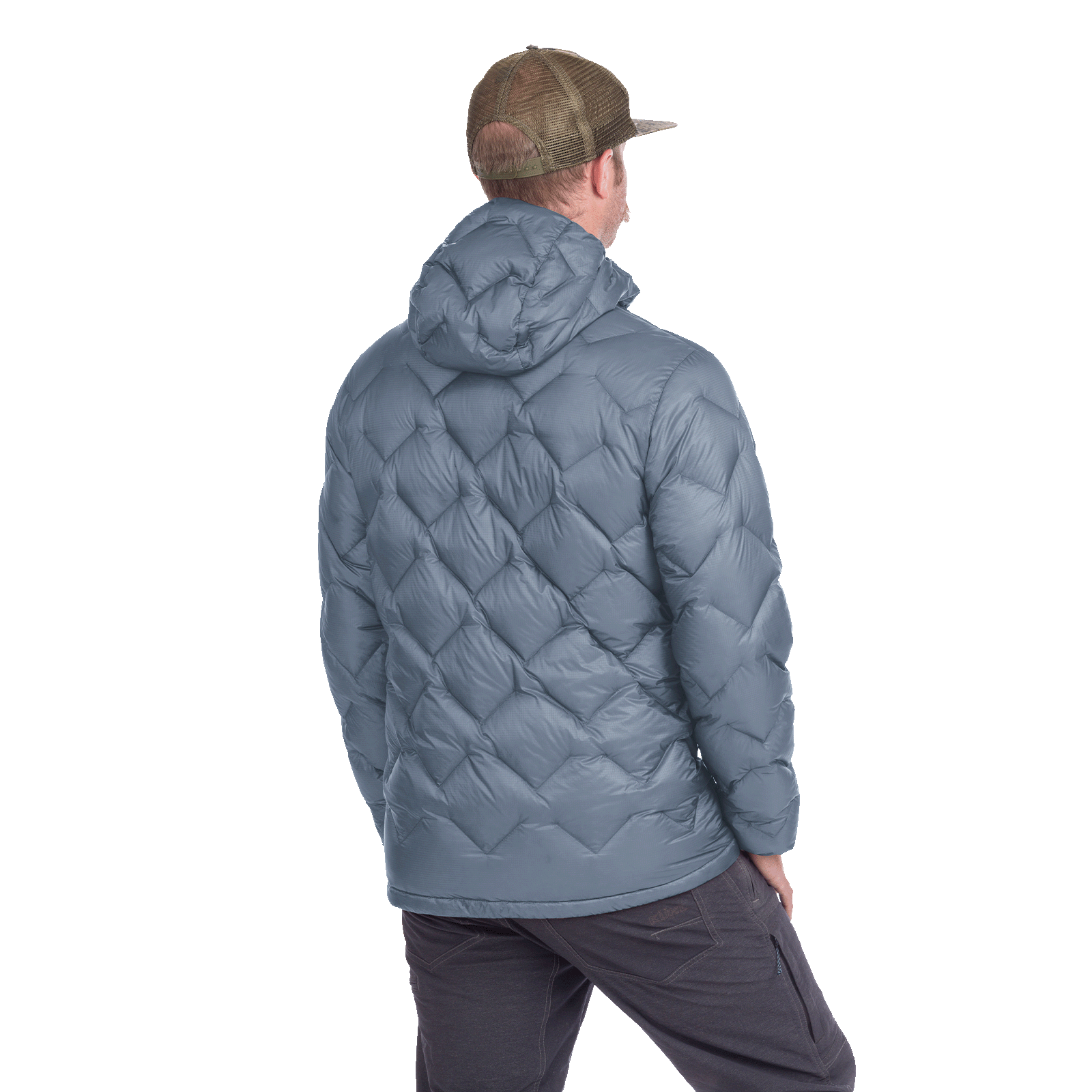 Men's Zetto Jacket Flint Back